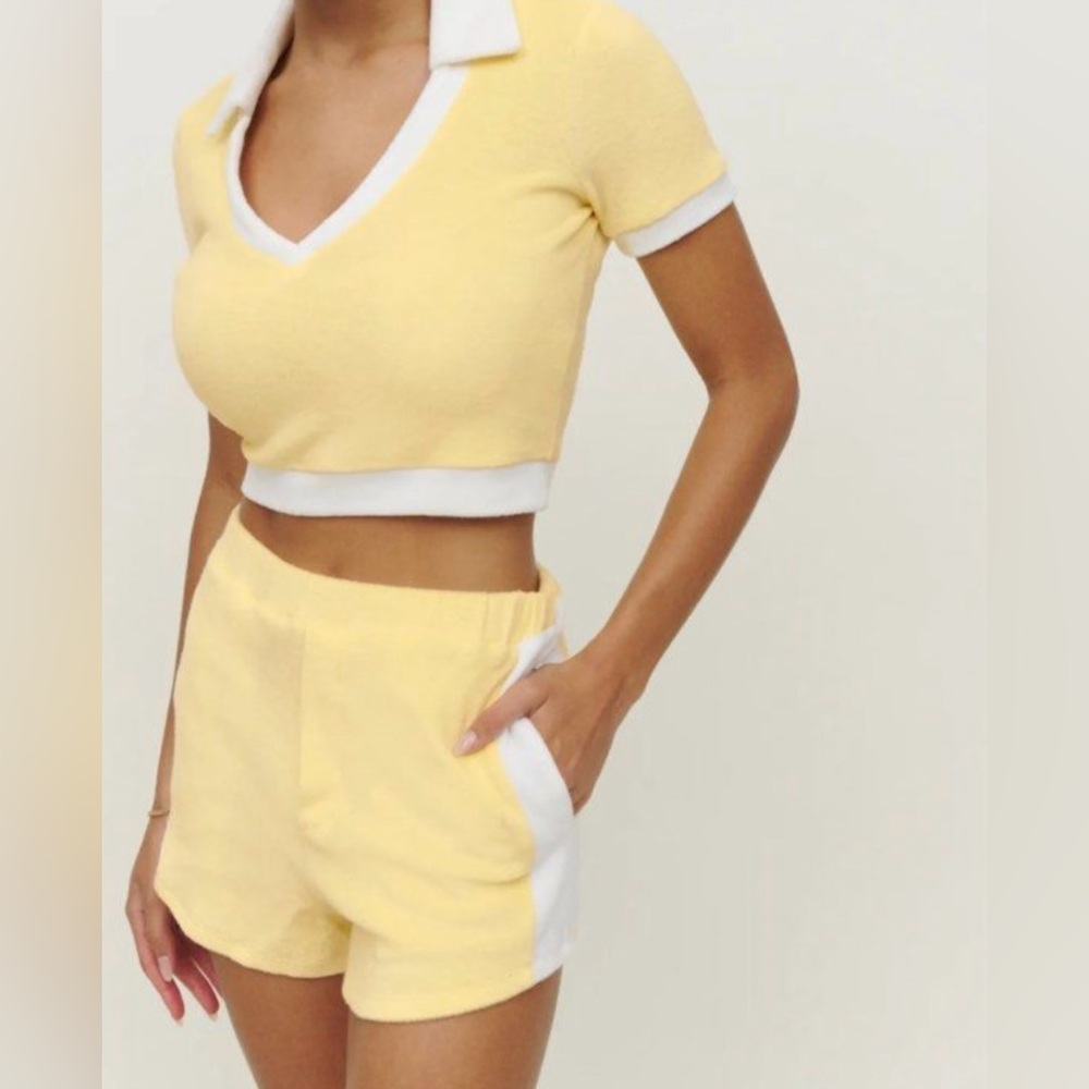 Reformation Walden Yellow and White Set